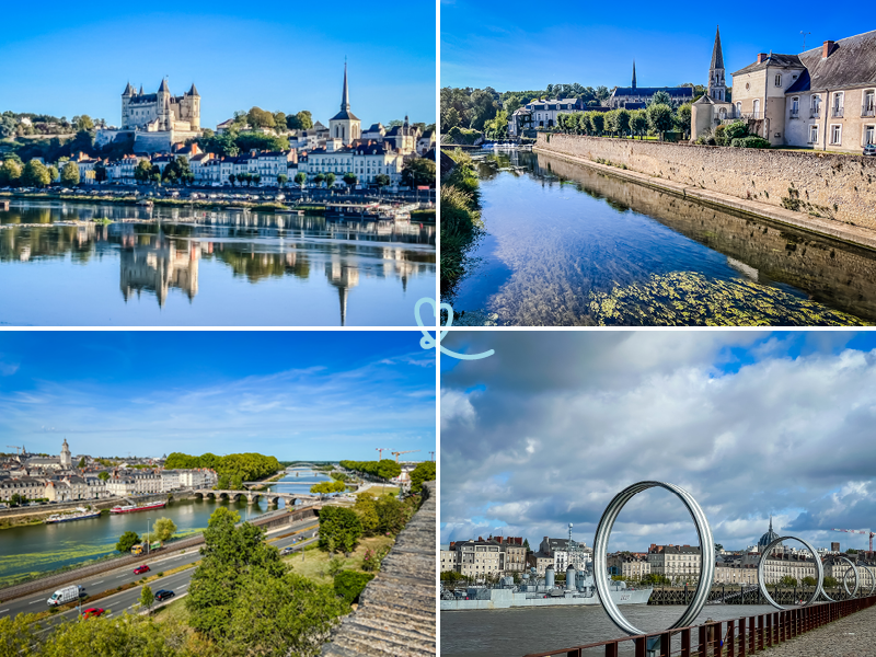 Villes sur la Loire