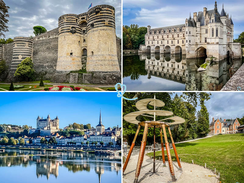 3-daagse tocht langs de kastelen van de Loire-vallei