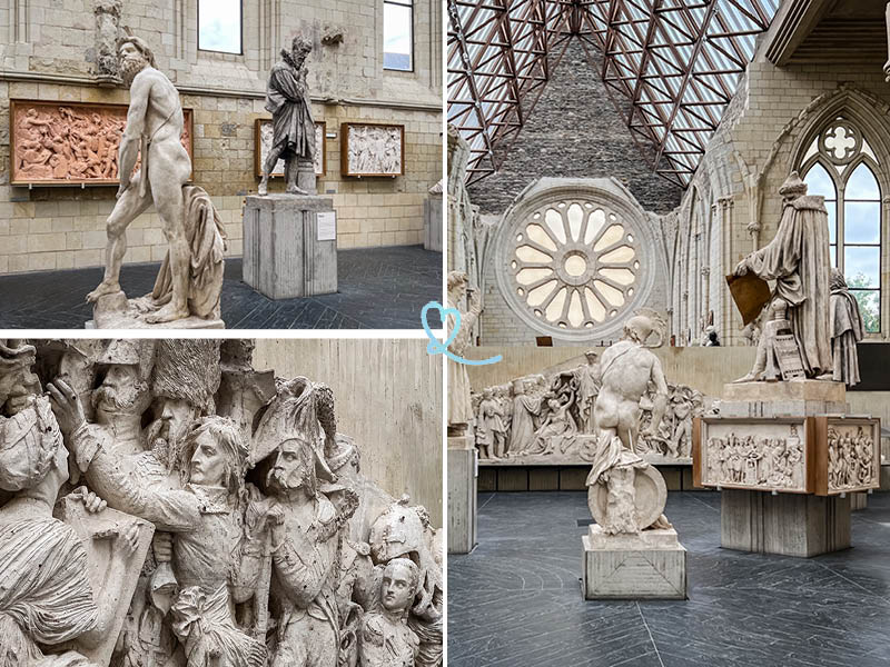 Visiter la Galerie David à Angers et sa collection de sculptures
