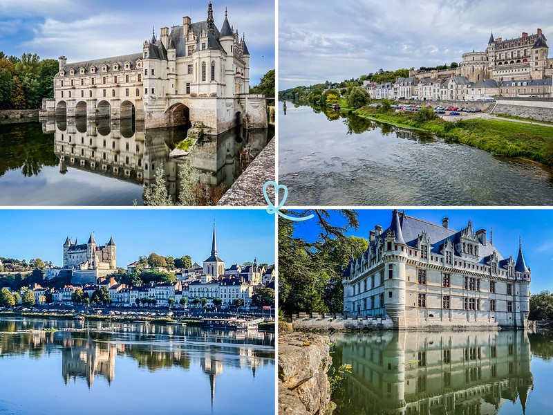 Überblick über die Schlösser der Loire