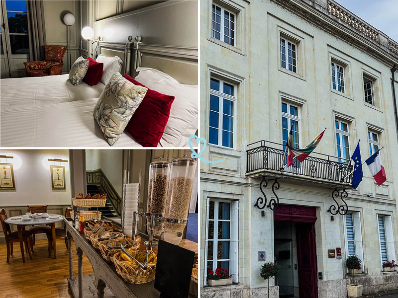 Lea nuestra reseña sobre el Hôtel Anne d'Anjou en Saumur.