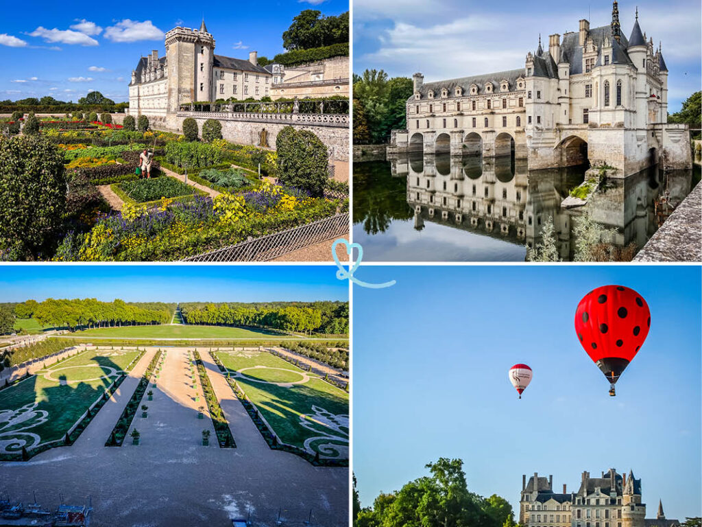 Nuestros itinerarios detallados para pasar 2 días en los Castillos del Loira (itinerarios imprescindibles, jardines, en tren, en familia...)
