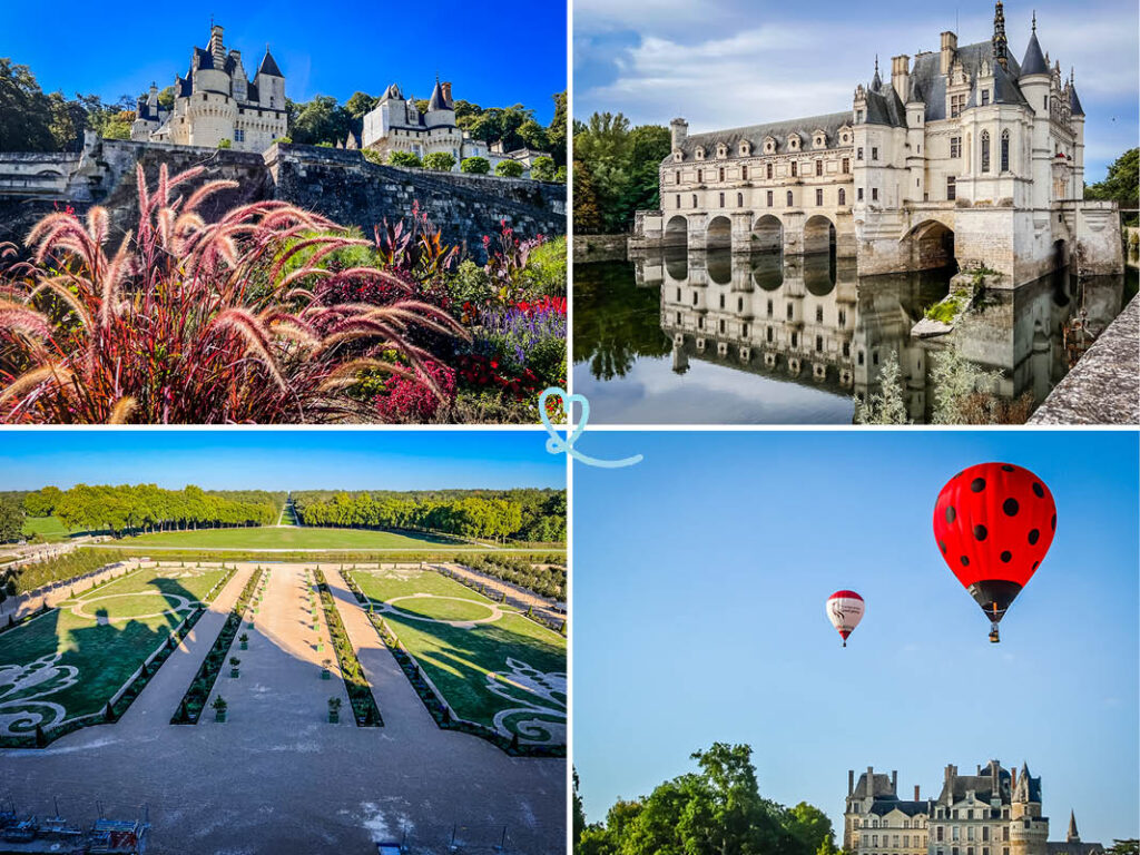 Tous nos conseils pour visiter les Châteaux de la Loire en un week-end: itinéraires thématiques, conseils pratiques, activités...