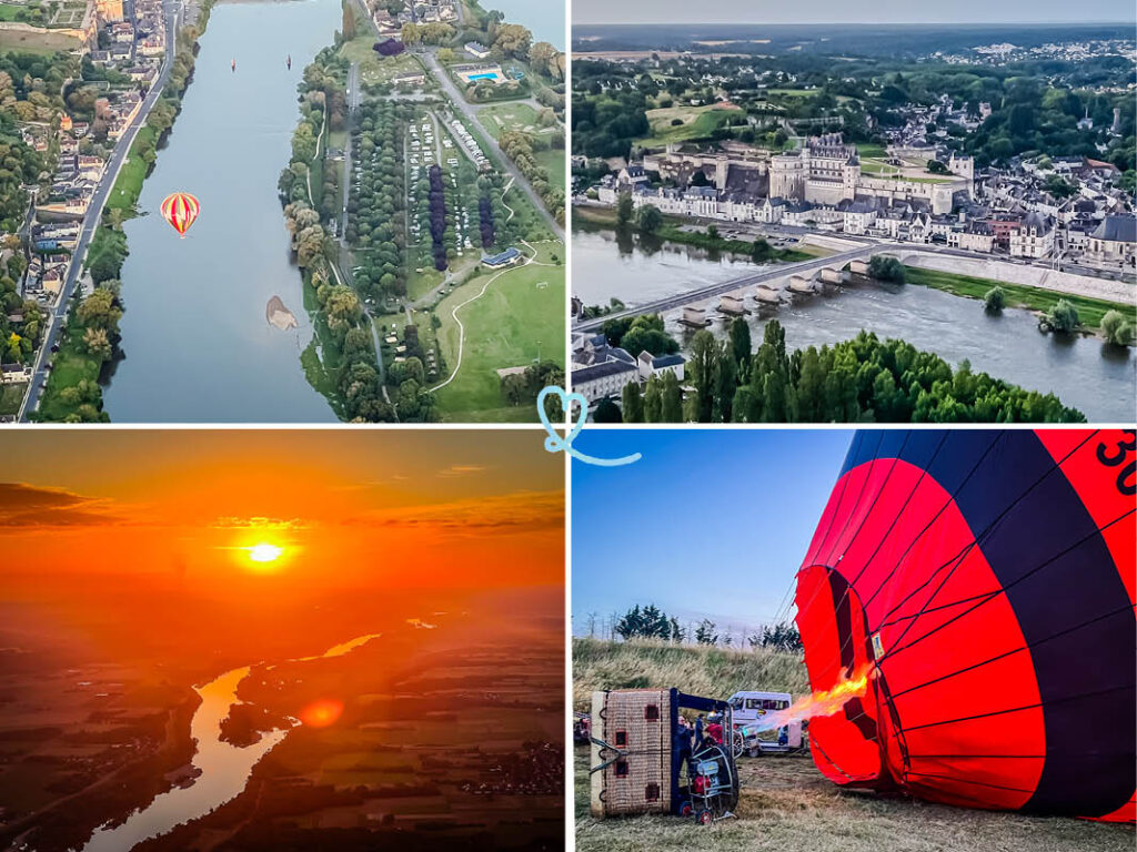 Ons praktische advies en foto's van onze ervaring met een ballonvaart over de kastelen van de Loirevallei.