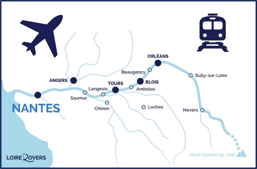 Wie kommt man nach Nantes?